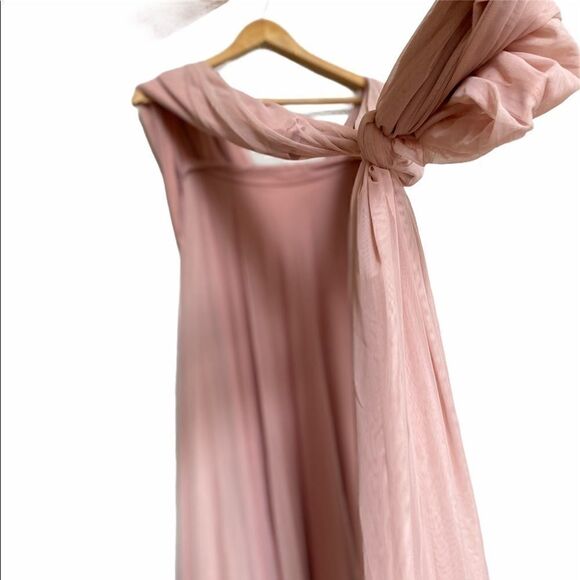 TwoBirds Ginger Convertible Maxi Dress Dusty Pink - Picture 8 of 10